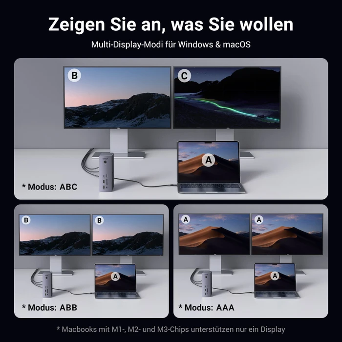 Ugreen Revodok Max 213 (EU), Thunderbolt 4 [Buchse]