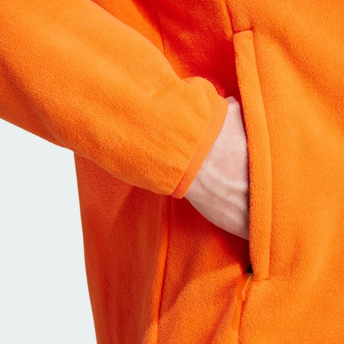 adidas Terrex Multi Fleece Jacke semi impact orange/charcoal (Herren)
