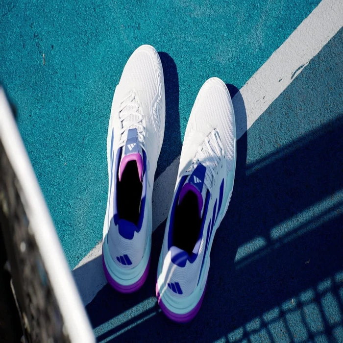 adidas Barricade 13 cloud white/lucid blue/semi flash aqua (Herren)