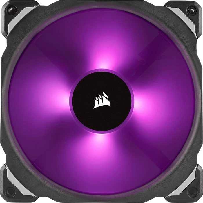 Corsair ML Series ML140 PRO RGB LED Premium Magnetic Levitation Fan, 140mm