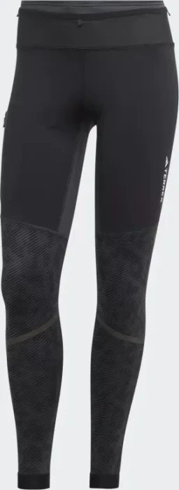 adidas Terrex Agravic Trail Running Leggings Laufhose lang carbon (Damen)