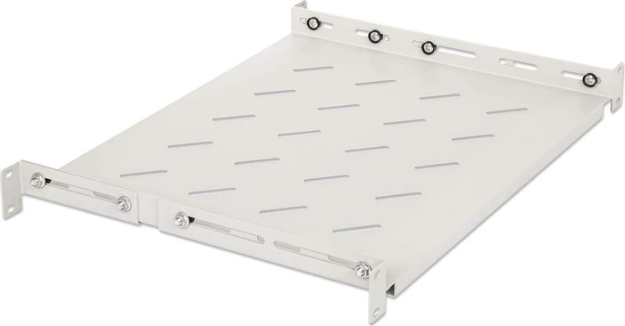 Intellinet 19" Fachboden zur Festmontage, grau, 350mm Einbautiefe, 1HE