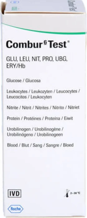 Roche Combur 6 Test Selbsttest, 50 Stück