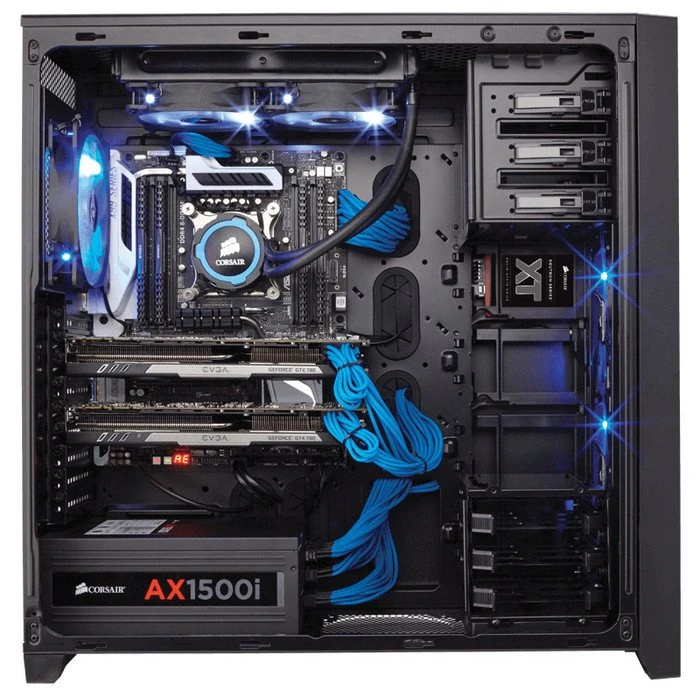 Corsair Obsidian 750D Airflow Edition, Acrylfenster