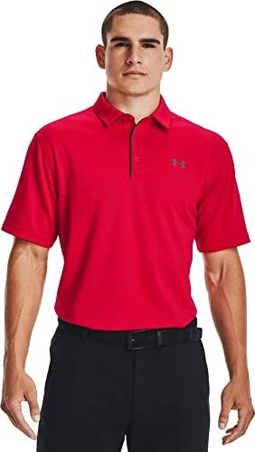 Under Armour Tech Poloshirt kurzarm red graphite (Herren)