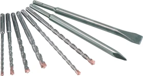 Alpen F4 forte Mix BOX8 SDS-plus Bohrer-/Meißel-Zubehörset, 8-tlg.