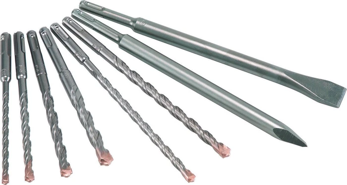 Alpen F4 forte Mix BOX8 SDS-plus Bohrer-/Meißel-Zubehörset, 8-tlg.