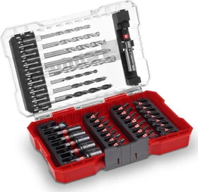 Einhell M-Case Bohrer-/Bits-/Steckschlüssel-Zubehörset inkl. Werkzeugbox, 39-tlg.
