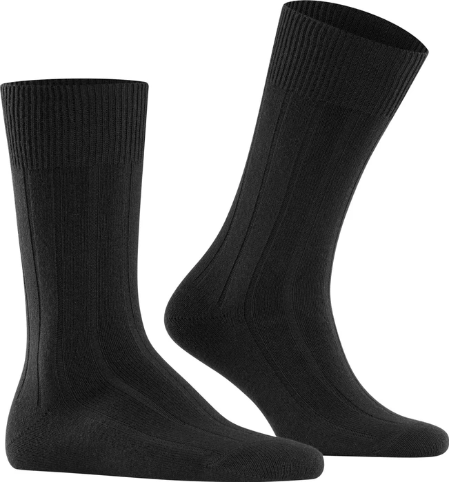 Falke Lhasa Rib Socken schwarz (Herren)