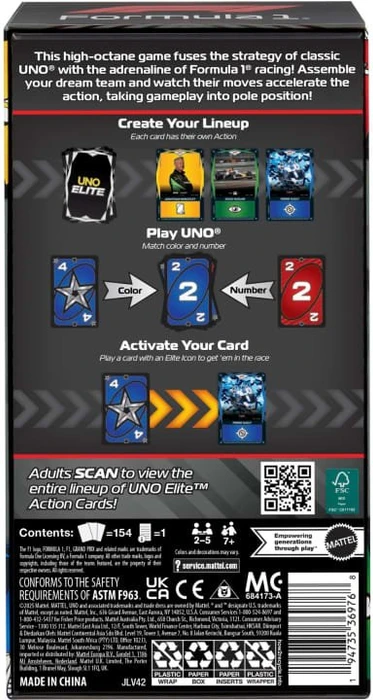 UNO Elite Formel 1 Starter Pack