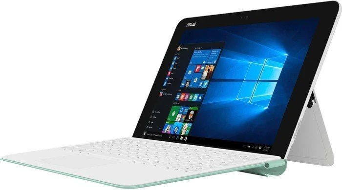 ASUS Transformer Book T102HA-GR016T, weiß, 64GB, Cover grün