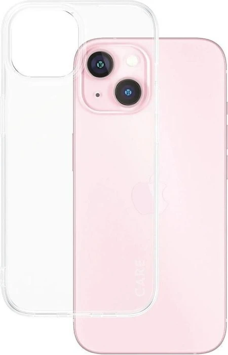 PanzerGlass Care Fashionable Case Transparent X-Ray Soft Basic für Apple iPhone 15