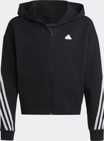 adidas Future Icons 3-Streifen Hoodie schwarz/weiß (Junior)