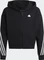 adidas Future Icons 3-Streifen Hoodie schwarz/weiß (Junior) Vorschaubild