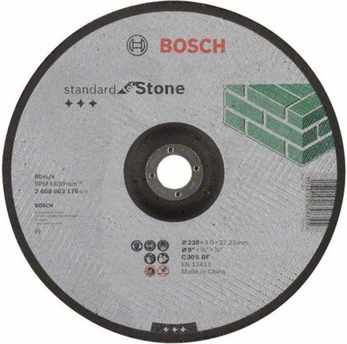 Bosch Professional C30SBF Standard for Stone Trennscheibe, 230x3x22.23mm, 1 Stück