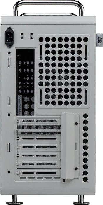 Cooler Master Qube 540 Moonstone, grau, Glasfenster
