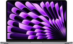 Apple MacBook Air 13", Space Gray, M3 - 8 Core CPU / 10 Core GPU, 16GB RAM, 1TB SSD, DE [2024]