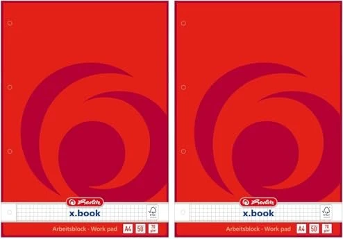 Herlitz x.book Arbeitsblock A4