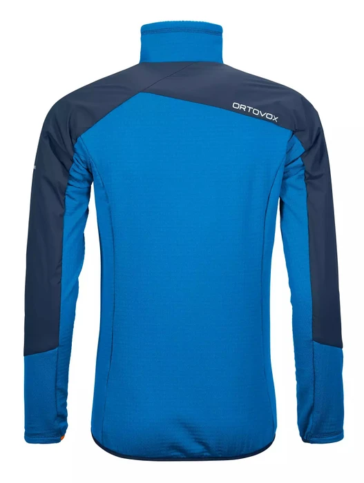 Ortovox Westalpen Swisswool Hybrid Funktionsjacke safety blue (Herren)