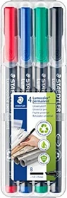 Staedtler Lumocolor 314 permanent sortiert, 4er-Set