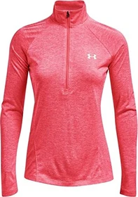 Under Armour Tech Twist Half Zip Funktionsshirt langarm cerise/pink lemonade (Damen)