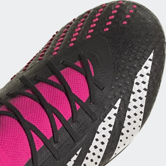 adidas Predator Accuracy.1 Low FG core black/cloud white/team shock pink 2