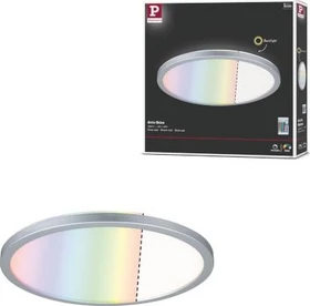 Paulmann Atria Shine Backlight LED Panel 293mm RGBW rund 12W chrom matt