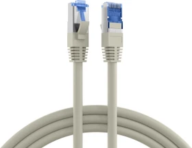 EFB Elektronik TPE Superflex Patchkabel, Cat7/Cat6a, S/FTP, RJ-45/RJ-45, 7.5m, grau