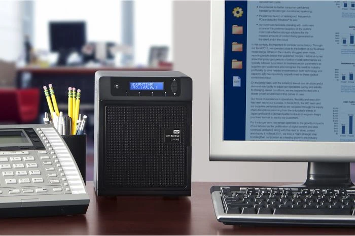 Western Digital Sentinel DX4000 4TB, 2GB RAM, 2x RJ-45 1000Base-T, 2x USB-A 3.0