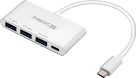 Sandberg USB-Hub, 3x USB-A 3.0, USB-C [Stecker] (136-03)