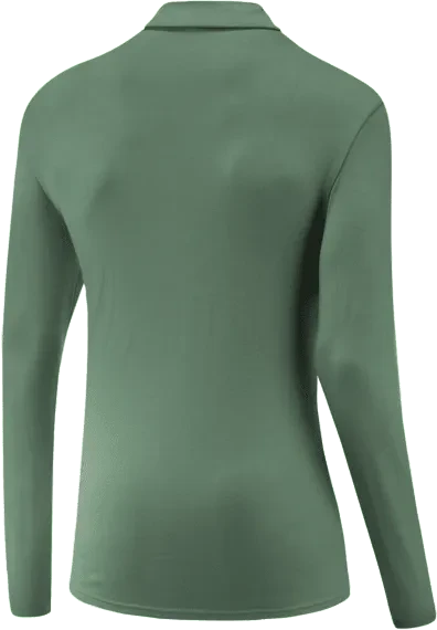 Löffler Midlayer Turtle Transtex Poloshirt langarm pine (Herren)