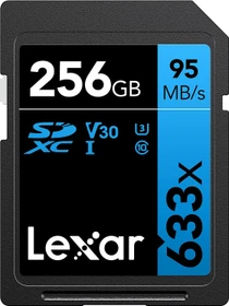 Lexar Professional 633x R95/W45 256GB, UHS-I U3, Class 10