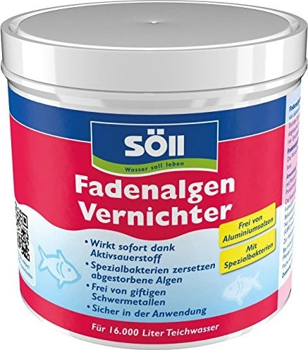 Söll Fadenalgenvernichter für Teich bis ³