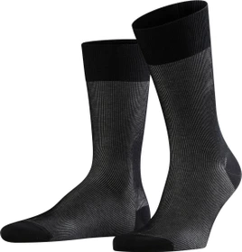 Falke Fine Shadow Socken grau/blau (Herren)