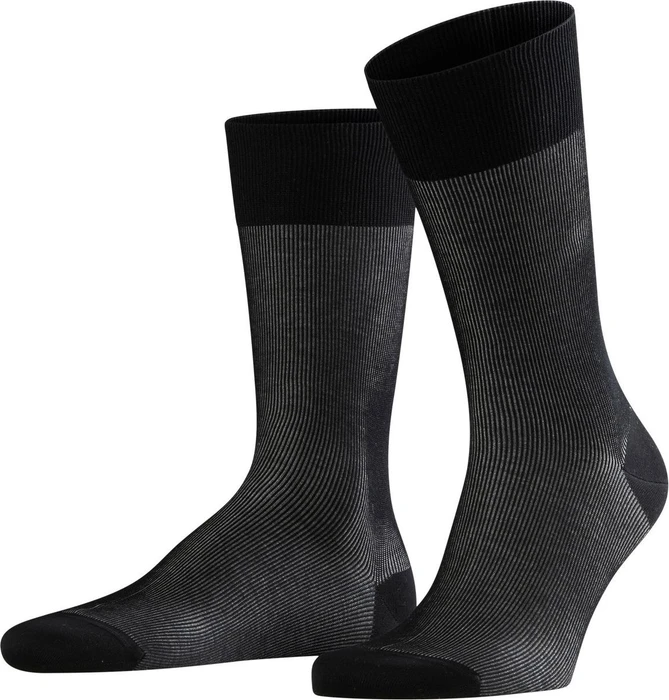 Falke Fine Shadow Socken grau/blau (Herren)