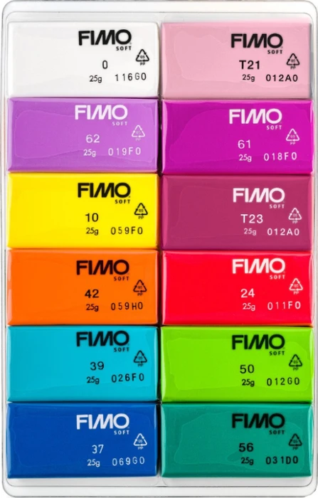 Staedtler Fimo Soft Materialpackung 300g brilliant