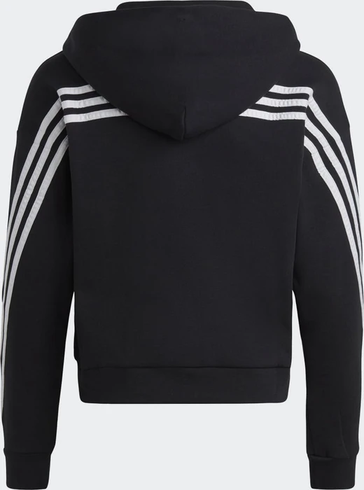 adidas Future Icons 3-Streifen Hoodie schwarz/weiß (Junior)