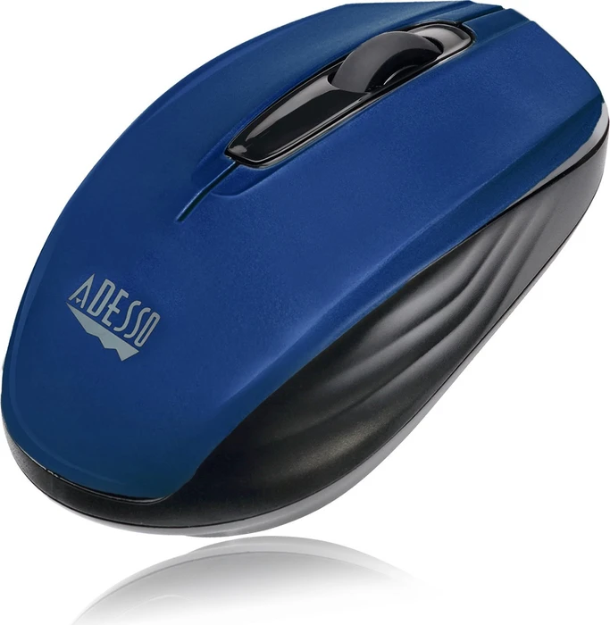 Adesso iMouse S50L Wireless Mini Mouse blau, USB