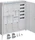 Hager Komplettschrank, univers Z, 2ZP RES SG BKE-I, VT5, APZ, SLS 50A, 1100x1050x205mm (ZB34SEQ29EN)