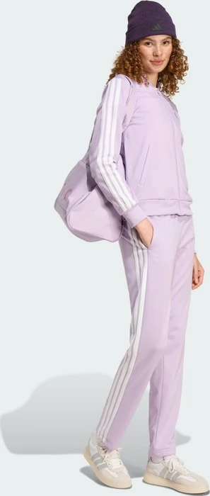 adidas Essentials 3-Streifen Trainingsanzug powder plum (Damen)