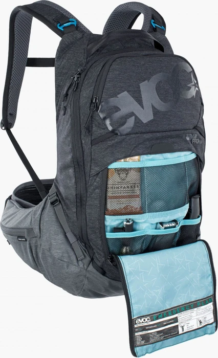 Evoc Trail Pro 16 S/M black/carbon grey