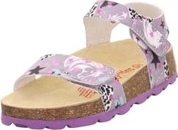 Superfit Fussbettpantoffel Sandale lila (Junior)