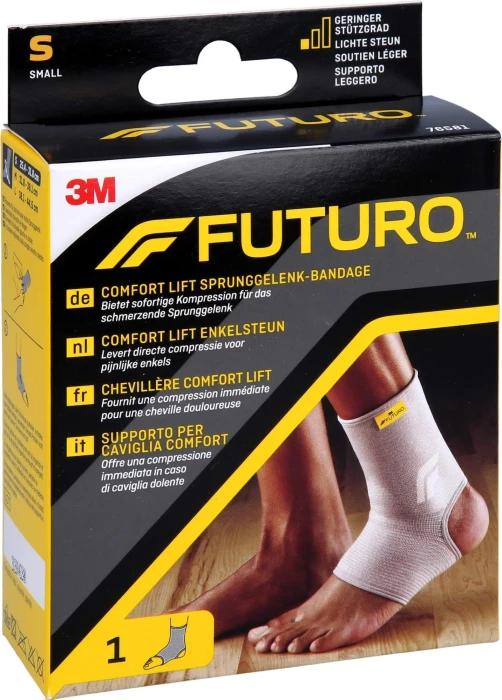 3M Futuro Comfort Lift Sprunggelenkbandage Größe S, 1 Stück