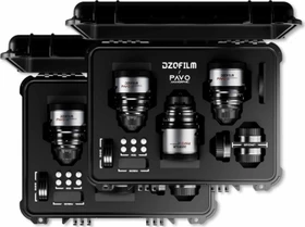 DZOFilm Pavo 2x Anamorphic 28/32/40/55/75/100mm Neutral Flare imperial 6-Lens Set für PL