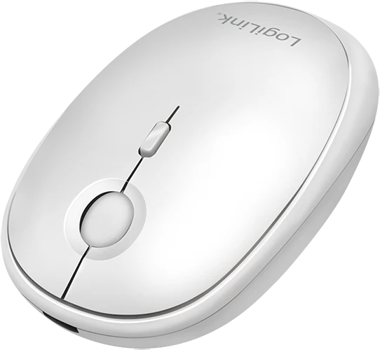 LogiLink Wireless & Bluetooth Dual Mouse schwarz, USB/Bluetooth