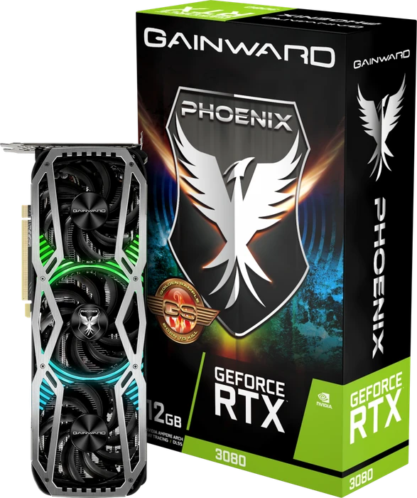 Gainward GeForce RTX 3080 Phoenix GS, 12GB GDDR6X, HDMI, 3x DP