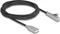 DeLOCK Adapterkabel, USB 2.0, 480Mb/s, 60W QC 3.0, USB-C [Stecker] auf USB-A [Buchse], gewinkelt, schwarz, 2m Vorschaubild