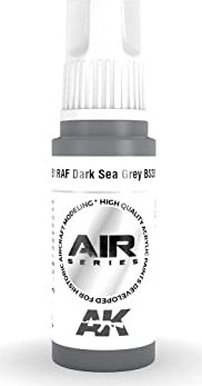 AK-Interactive 3rd Gen Acrylic Colors Air Series RAF dark sea grey bs381c/638, 17ml