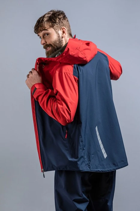 Tatonka Morten Fahrradjacke dark navy/red carpet (Herren)