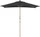 Doppler Alu Wood Ultra Sonnenschirm 210x140cm anthrazit (457317840)
